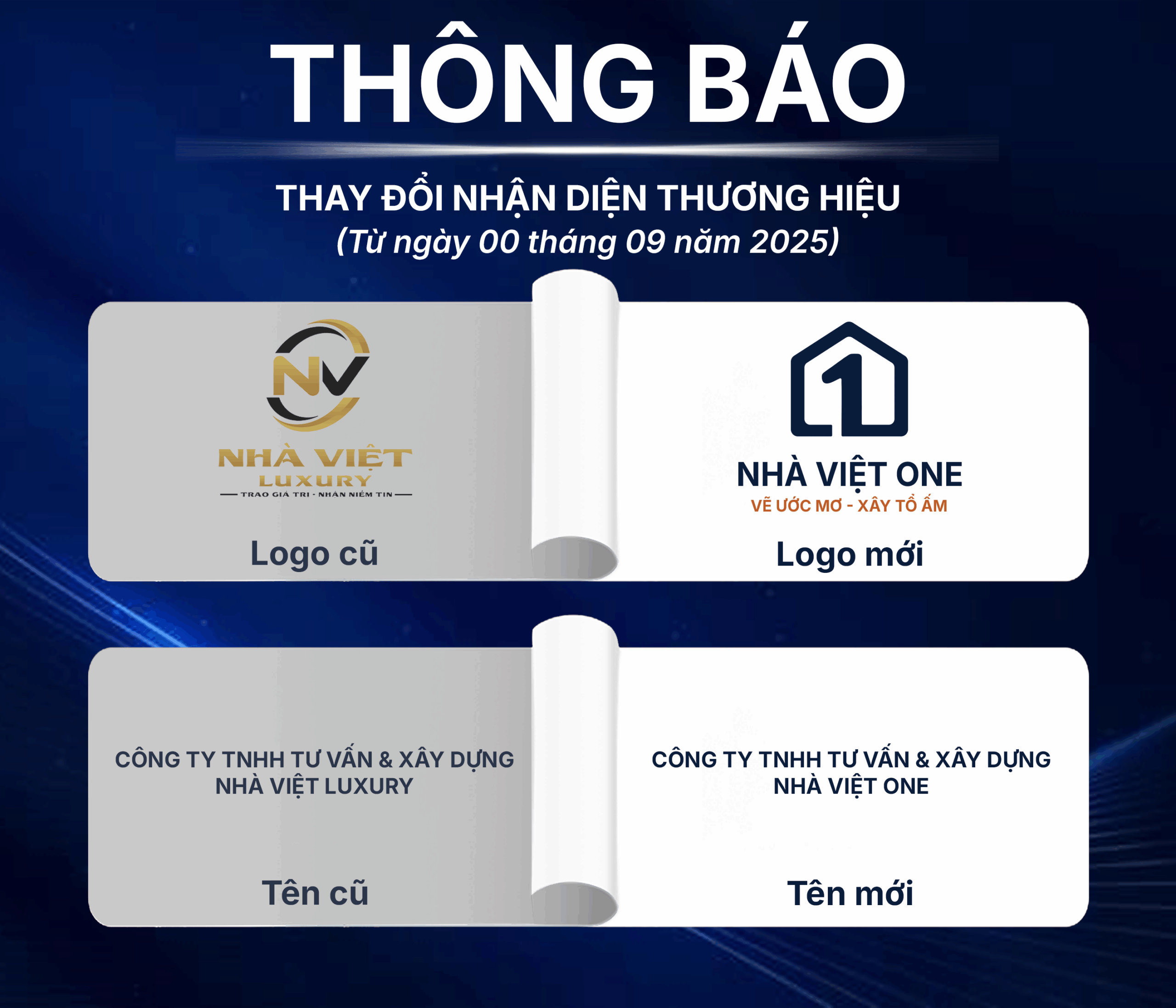 THÔNG BÁO CHUYỂN ĐỔI